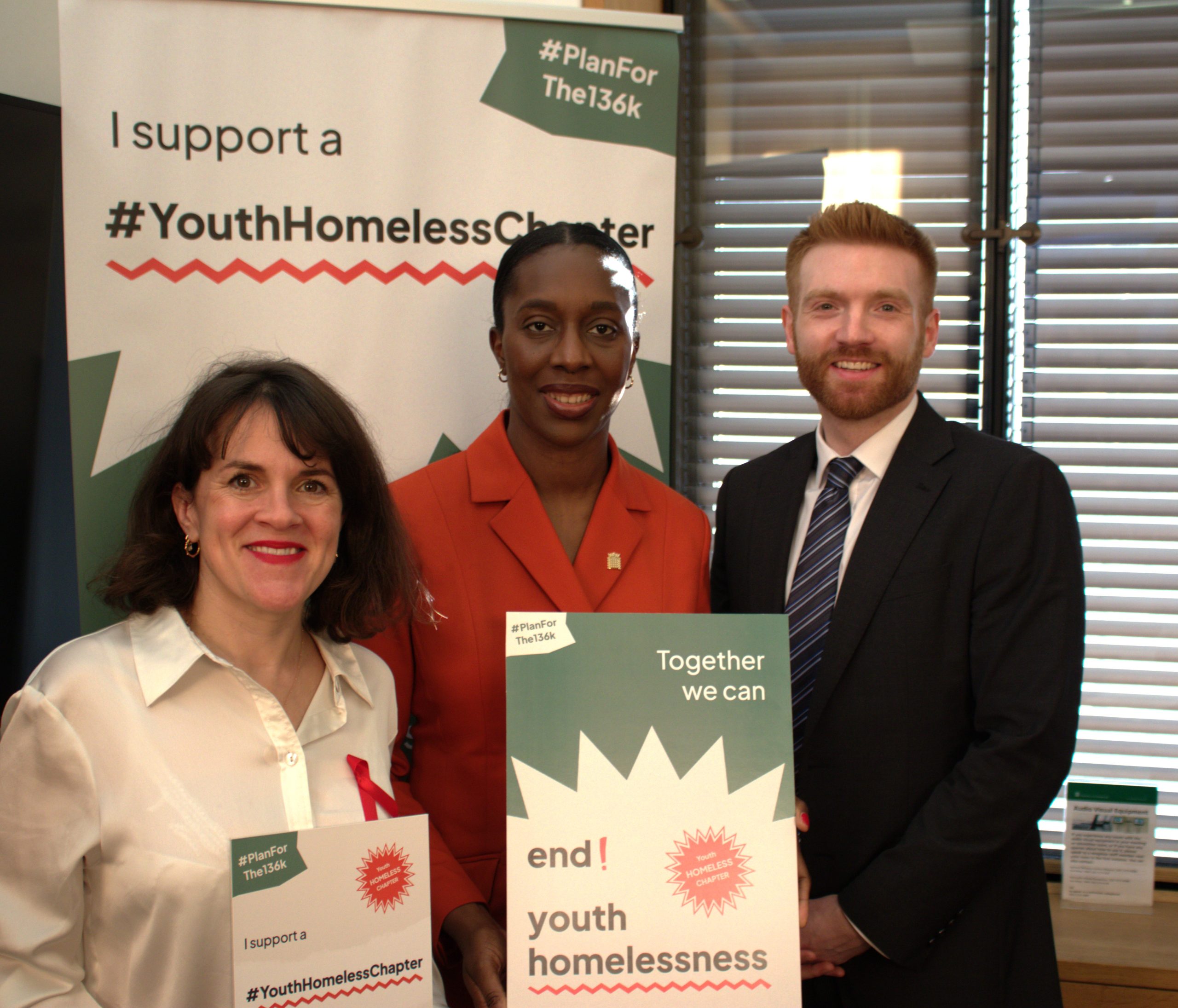 A Collective of Homeless Charities See Their Urgent Call to End Youth Homelessness Heard in Parliament